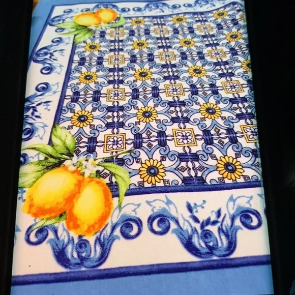 5 Placemats Brand New with Labels. Modern Southern Home Al Fresco Blue & White. - Picture 5 of 14